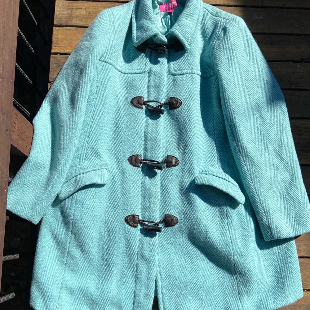 Large maternity coat